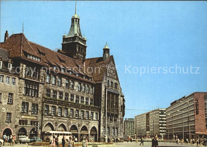 Karl-Marx-Stadt Markt Rathaus