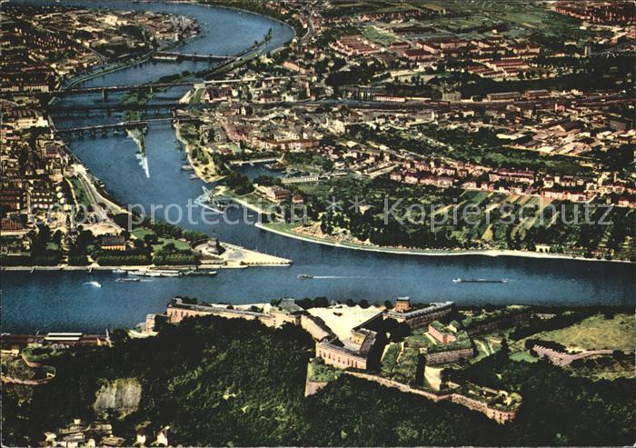 Koblenz Rhein Festung Ehrenbreitstein Deutsches Eck