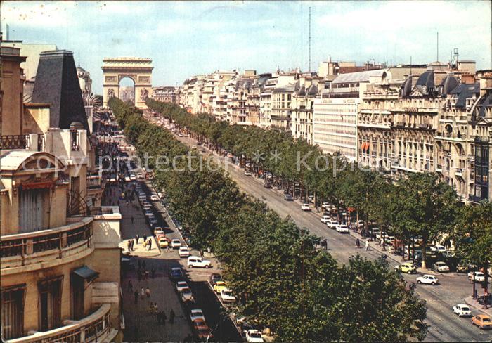 Paris Les Champs-Elysees Arc de Triomphe