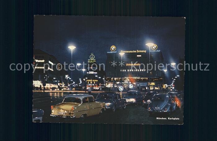 Muenchen Bayern Karlsplatz