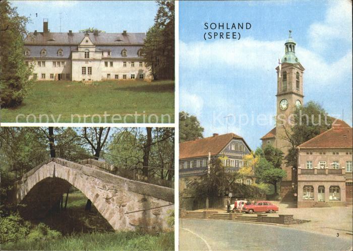 Sohland Spree Heilstaette Himmelsbruecke Marktplatz