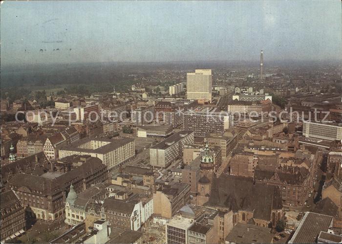 LEIPZIG Sachsen Fliegeraufnahme