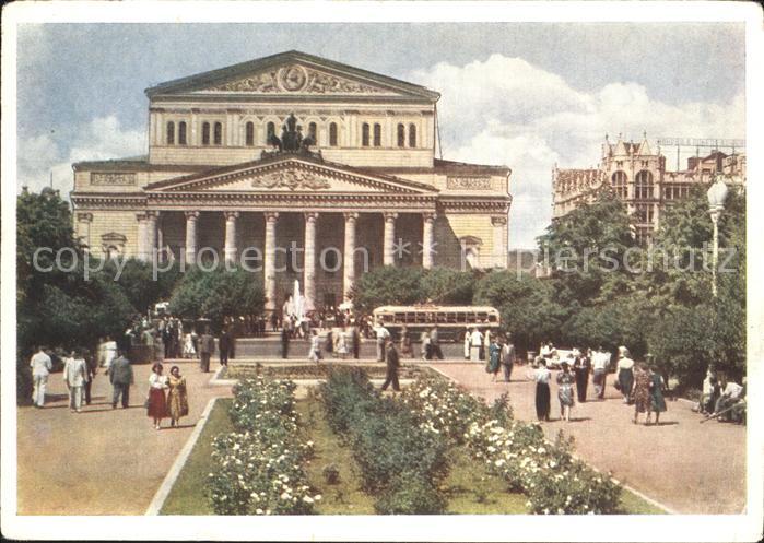 Moskau Moscou as Grosse Theater
