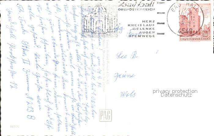 Bad Hall Oberoesterreich Tassiloquelle Kurhaus Total Trinkhalle Kuranstalt Kinde – Bild 2