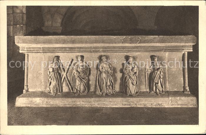 Gernrode Harz Grabmal des Markgrafen Gero