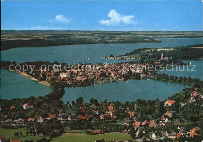Ratzeburg Schleswig-Holstein Inselstadt Fliegeraufnahme