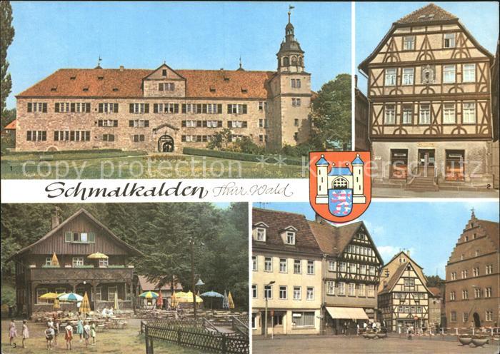 Schmalkalden Thueringen Schloss Wilhelmsburg Lutherhaus HOG Ehrental Am Altmarkt