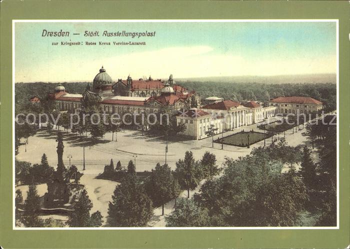 DRESDEN Elbe Staedt Ausstellungspalast