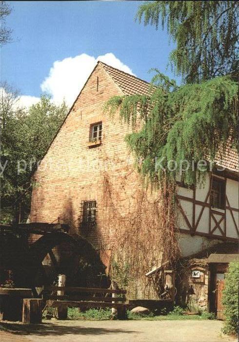 Saubach Nitzschemuehle im Saubachtal