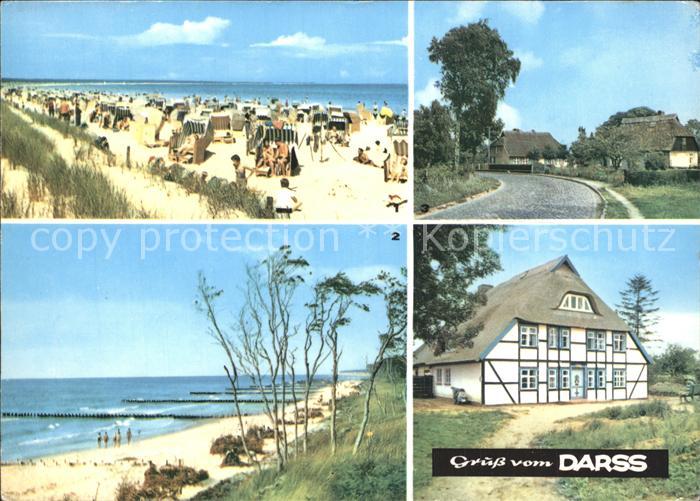 Prerow Ostseebad Strandpartien Born Wieck