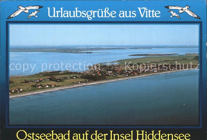 Insel Hiddensee Fliegeraufnahme