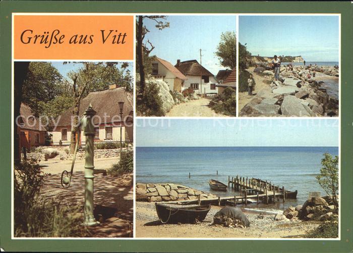 Vitt Dorfmotive Kap Arkona Fischereihafen