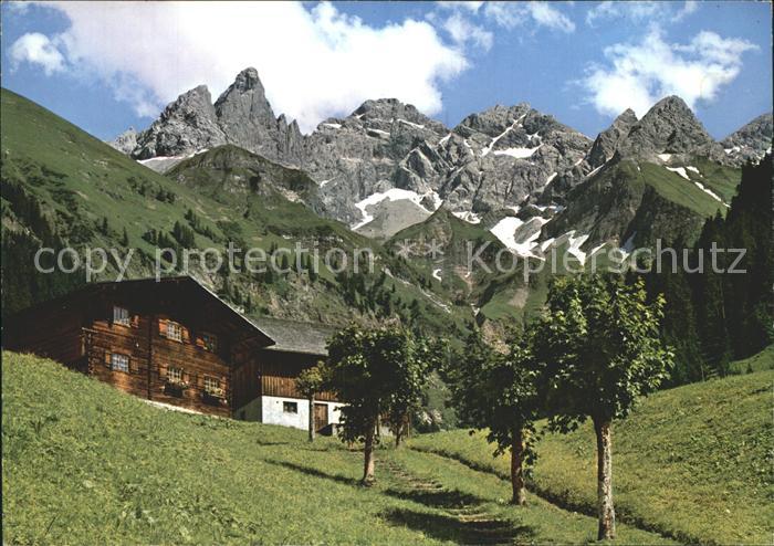 Einoedsbach Trettach Maedelegabel Hochfrottspitze