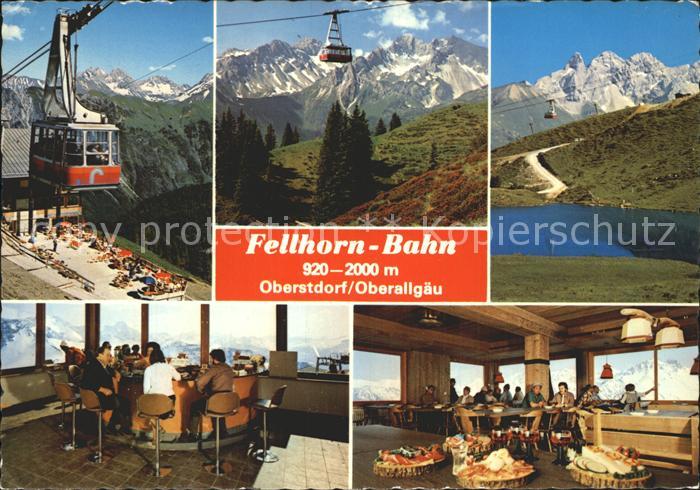 Oberstdorf Fellhorn Bahn Restaurant Bar Gastraum