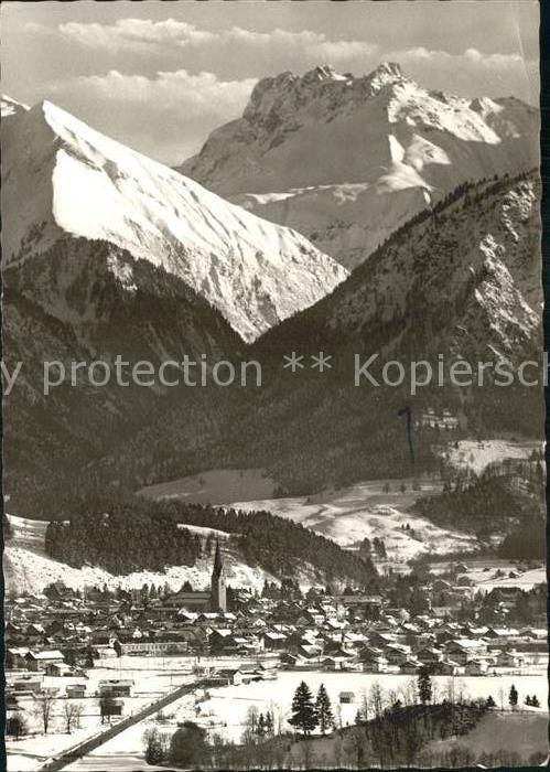 Oberstdorf im Allgaeu Totalansicht
