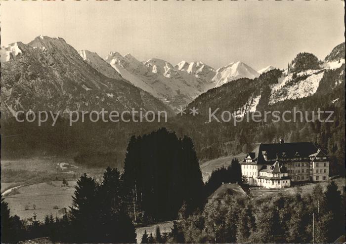 Oberstdorf Stillachhaus Sanatorium