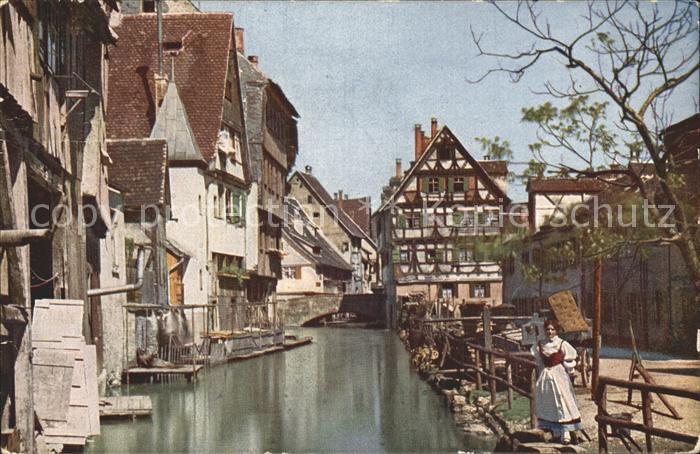 Ulm Donau Partie an der Plau