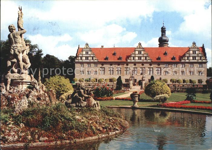 Weikersheim Schloss Park Brunnen