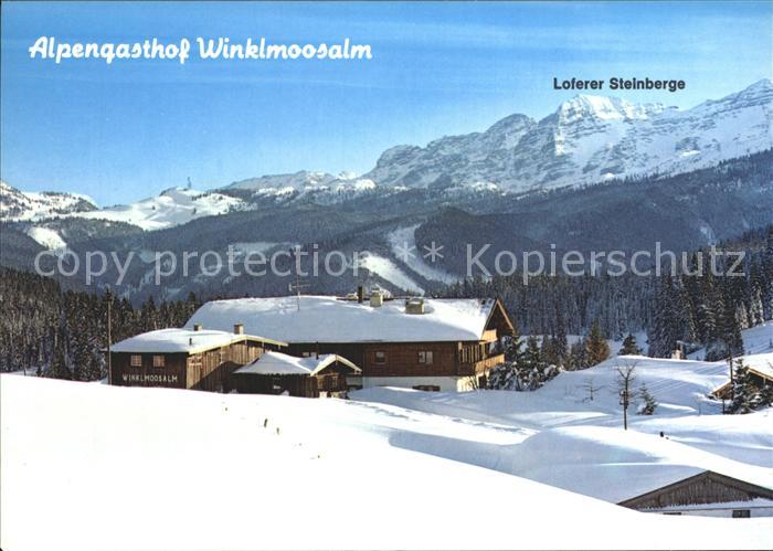 Reit Winkl Alpengasthof Winklmoosalm Loferer Steinberge