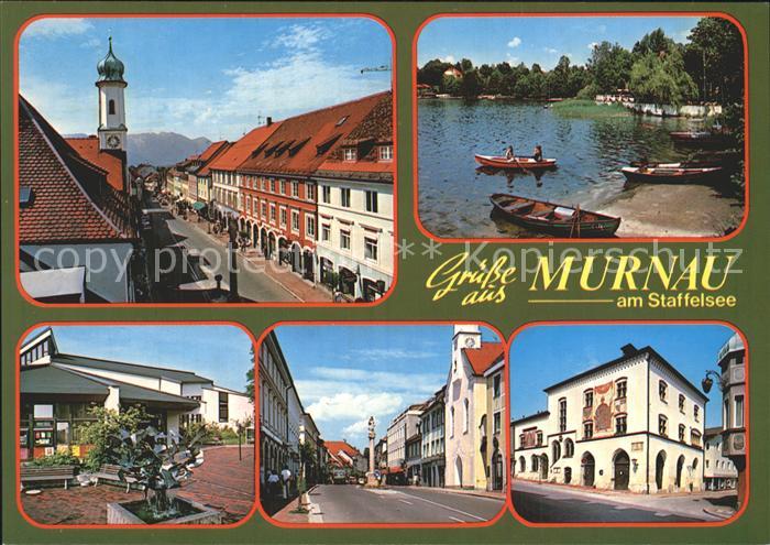 Murnau Staffelsee Orts und Teilansichten Staffelsee