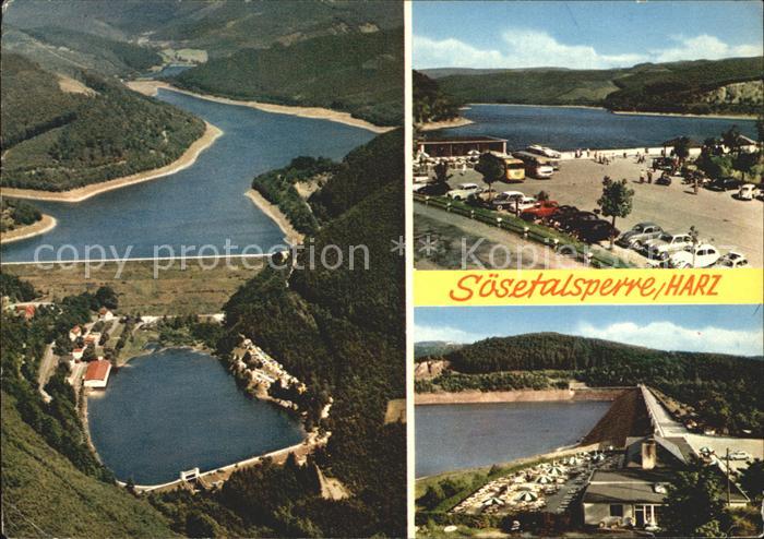 Osterode Harz Soesetalsperre Fliegeraufnahme