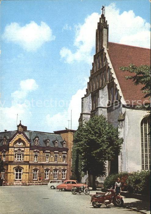 Kamenz Sachsen Klosterkirche und Post