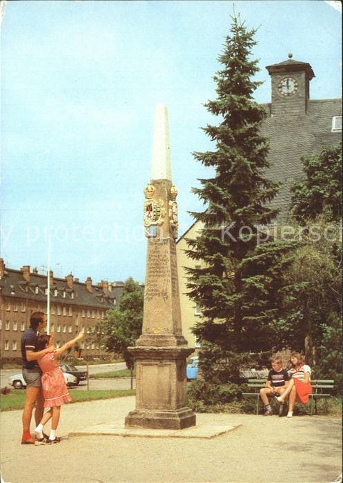 Johanngeorgenstadt Postmeilensaeule