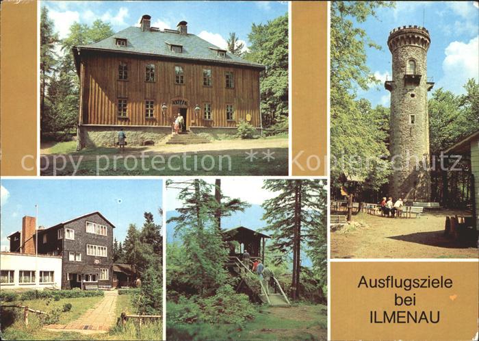 Ilmenau Thueringen Jagdhaus Gabelbach Schoeffenhaus Hermann Matern Schutzhuette