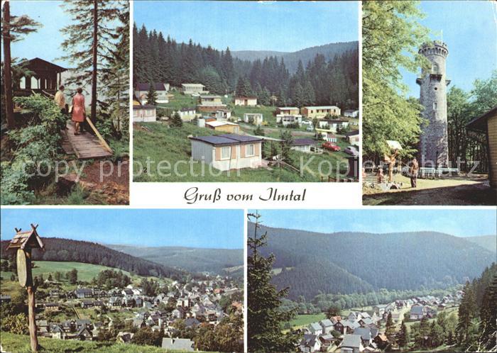 Ilmtal Schwalbenstein Camping Meyersgrund Kickelhahnturm Stuetzerbach Manebach