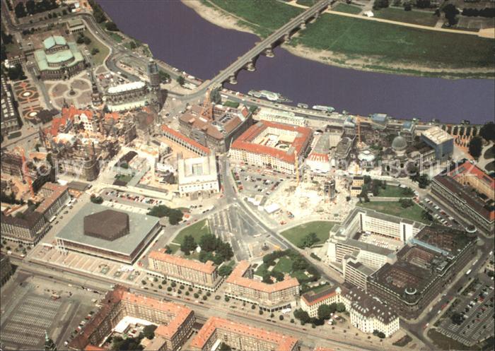 DRESDEN Elbe Fliegeraufnahme