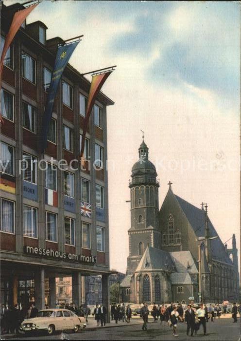 LEIPZIG Sachsen Messehaus am Markt Thomaskirche