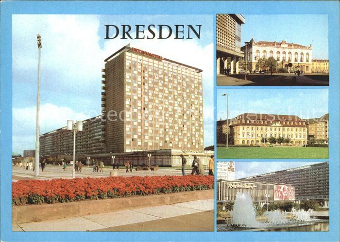 DRESDEN Elbe Interhotel Newa Johanneum Hotel Gewandhaus