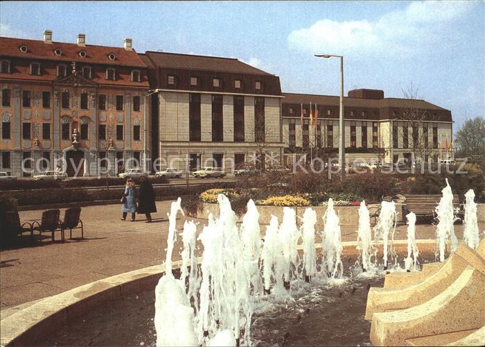 DRESDEN Elbe Hotel Bellevue Springbrunnen