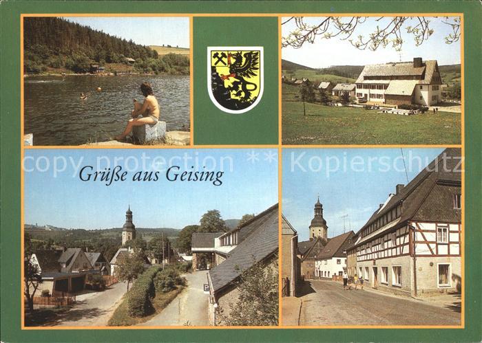 Geising Erzgebirge Freibad Huettenteich Betriebsferienheim Erich Weinert Teilans