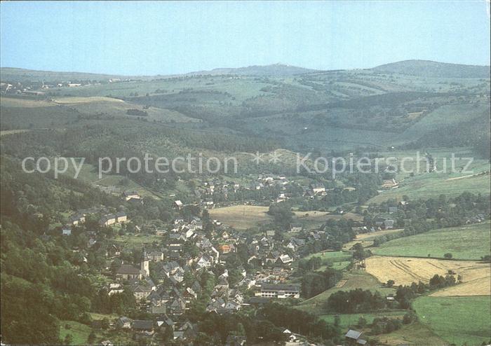 Geising Erzgebirge Panorama vom Geisingberg