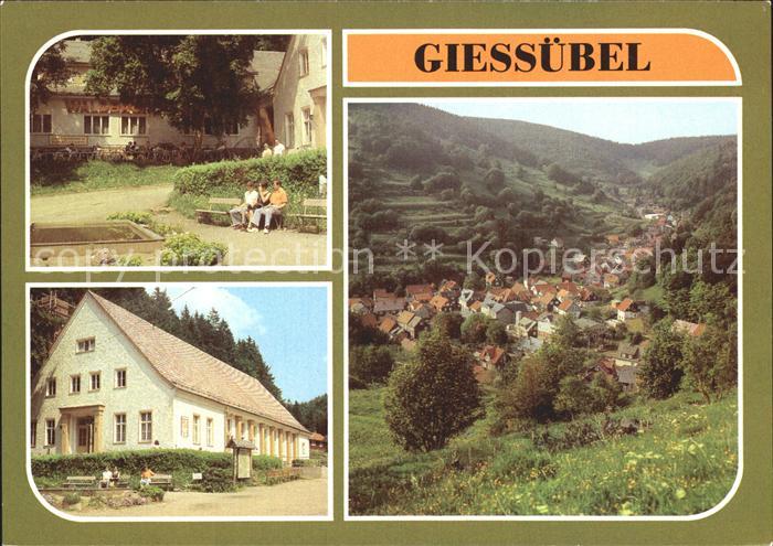 Giessuebel Schleusegrund Waldbaude Kulturhaus Teilansicht