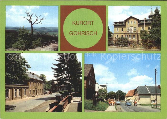 Gohrisch Koenigstein Lilienstein Kneipp Kurbad FDGB Heim Erholung Teilansicht