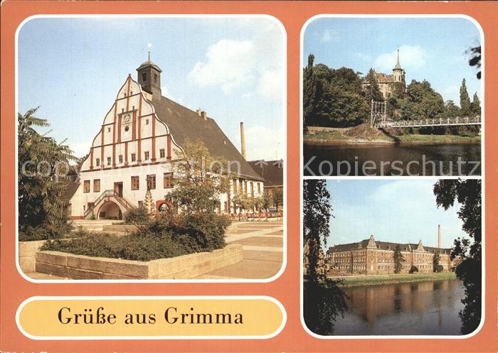 Grimma Rathaus Gattersburg EOS Ernst Schneller