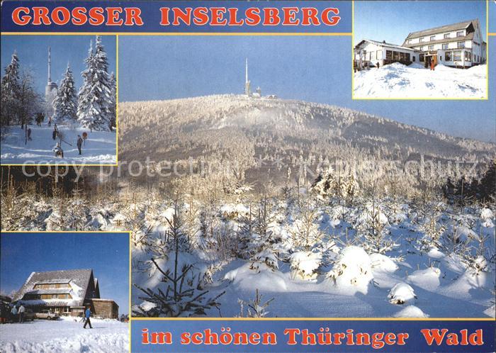 Grosser Inselsberg Total Skipiste Gasthaeuser