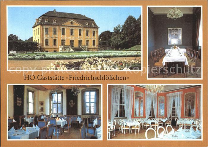 Grosssedlitz HO Gaststaette Friedrichschloesschen Hochzeitszimmer Blauer Salon S