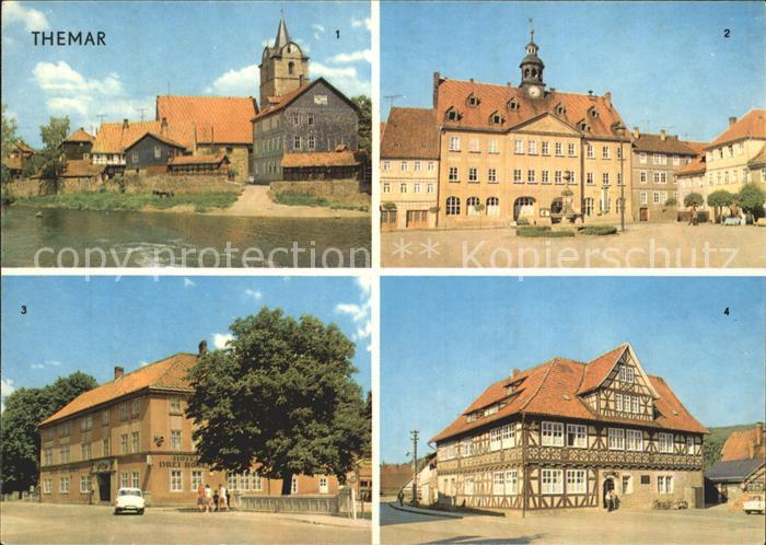 Themar Werrapartie Rathaus HO Hotel Drei Rosen Landambulatorium