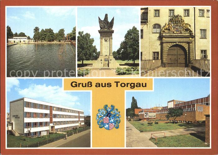 Torgau Strandbad Denkmal der Begegnung Schloss Hartenfels Friedrich Wolf Obersch
