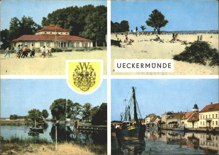ueckermuende HOG im Strandbad ueckermuendung und alter ueckerlauf Strand Am Hafe