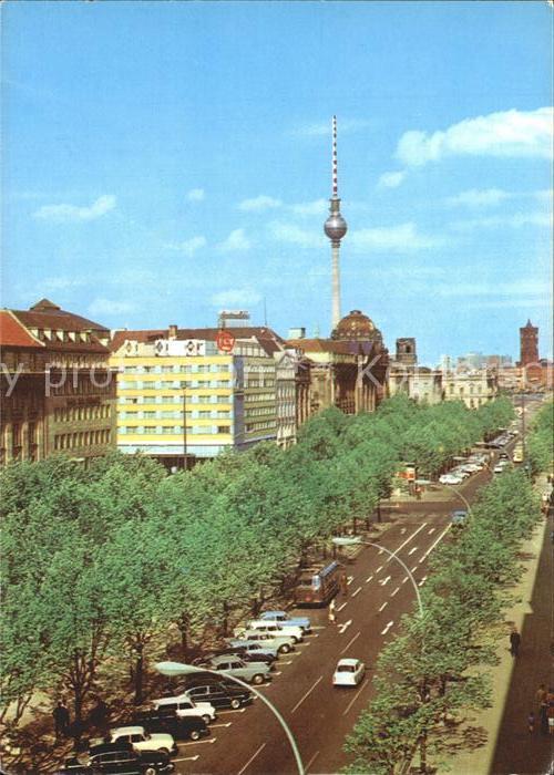 BERLIN  CITY Unter den Linden Fernseh und UKW Turm
