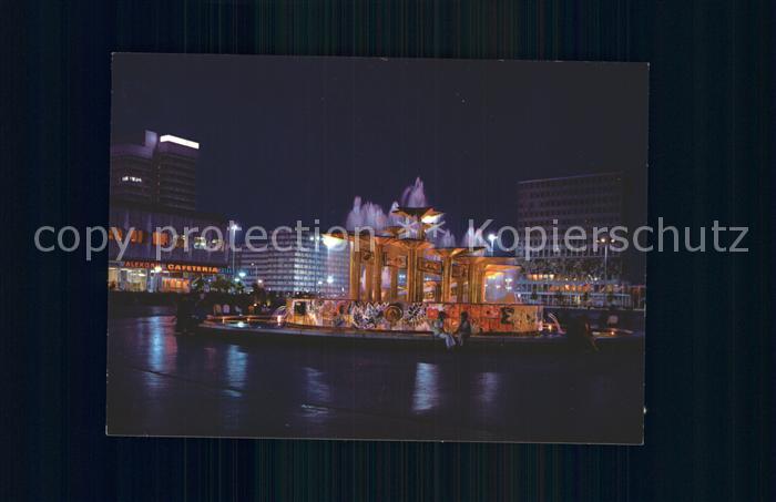 BERLIN  CITY Alexanderplatz bei Nacht