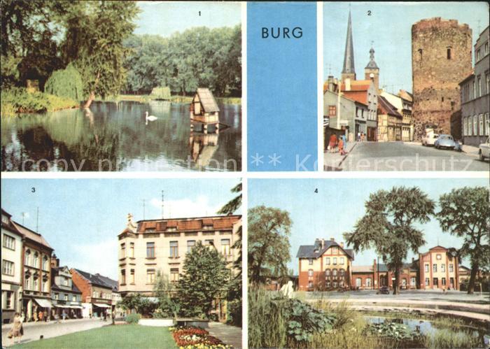 Burg Magdeburg Flickschupark Berliner Tor Platz der Opfer des Faschismus Bahnhof