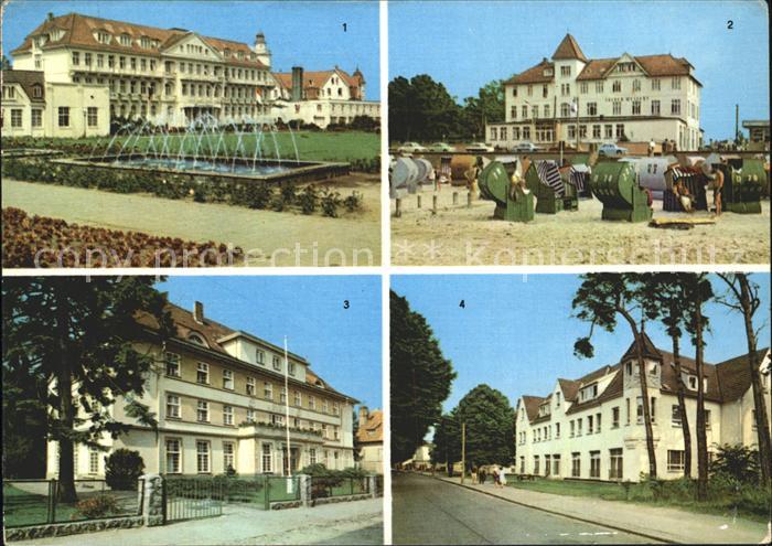 Kuehlungsborn Ostseebad FDGB Erholungsheime Georgi Dimitroff Jochen Weigert Albe