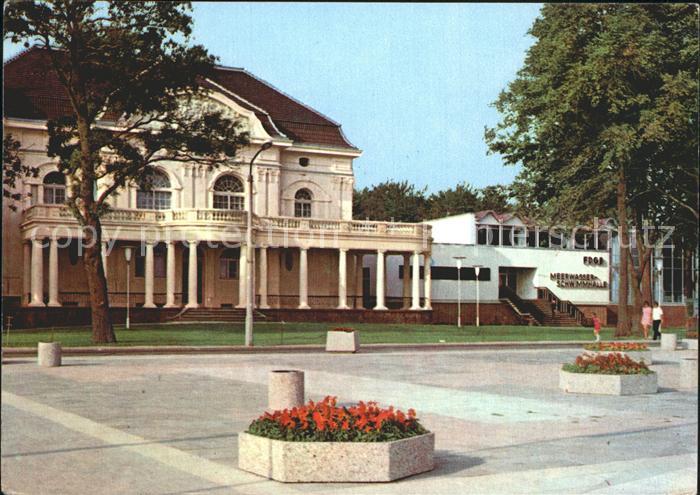 Kuehlungsborn Ostseebad Meerwasserschwimmhalle