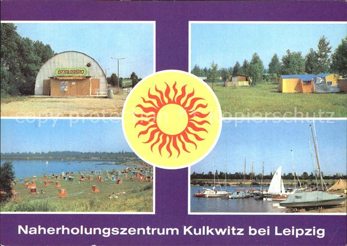 Kulkwitz Strandkino Campingplatz Strand Segelhafen