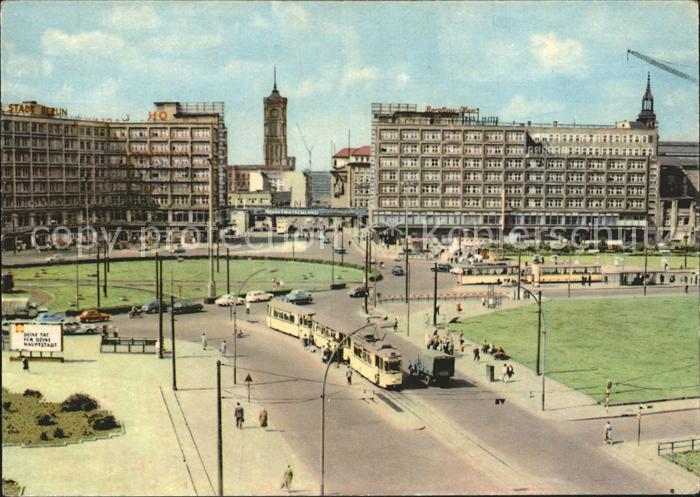 BERLIN  CITY Alexanderplatz Strassenbahnen
